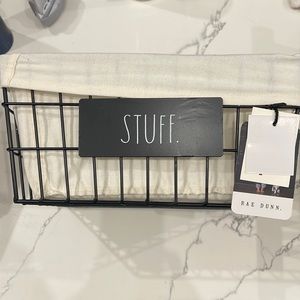 New Rae Dunn Stuff Basket container
